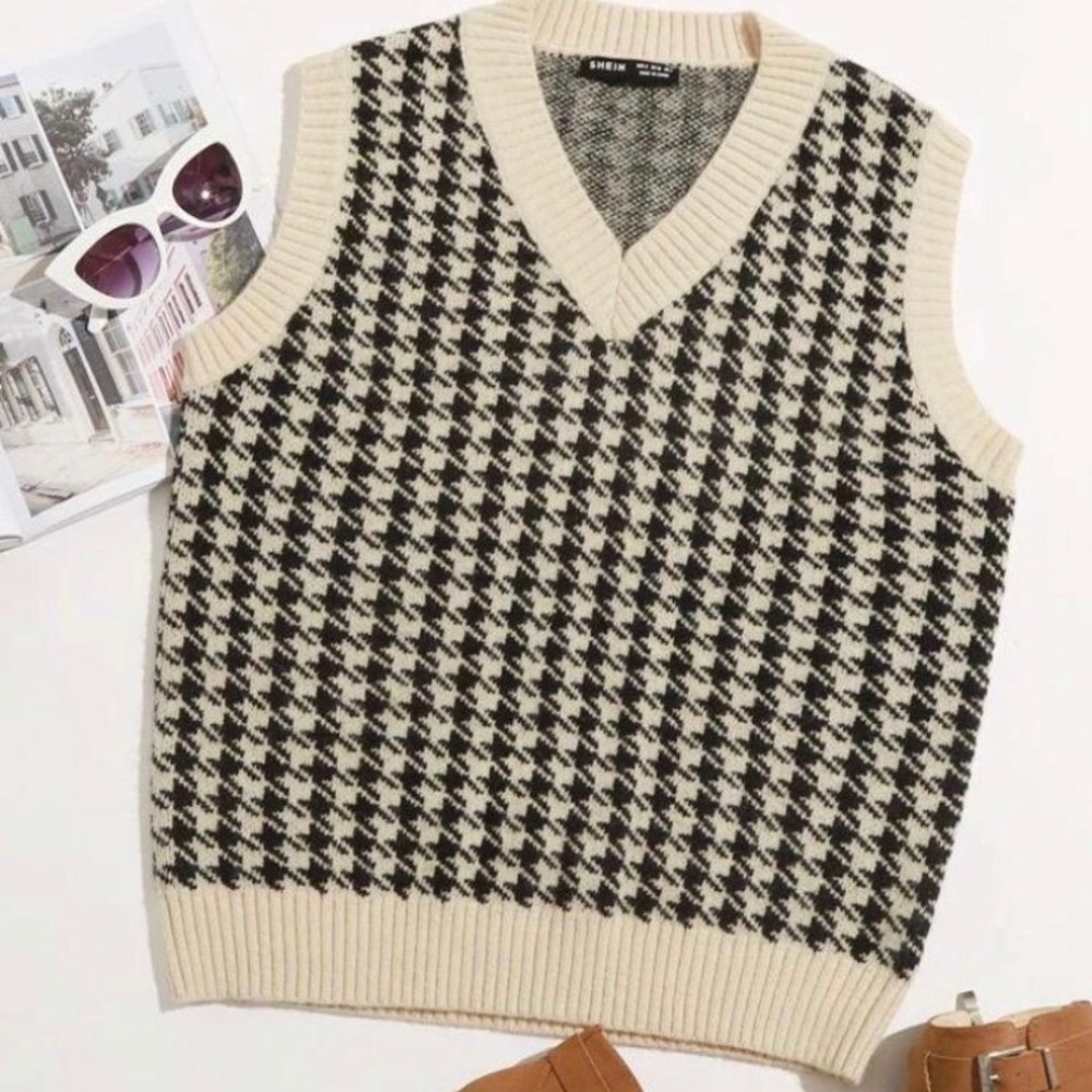 Shein Oversized Sweater vest